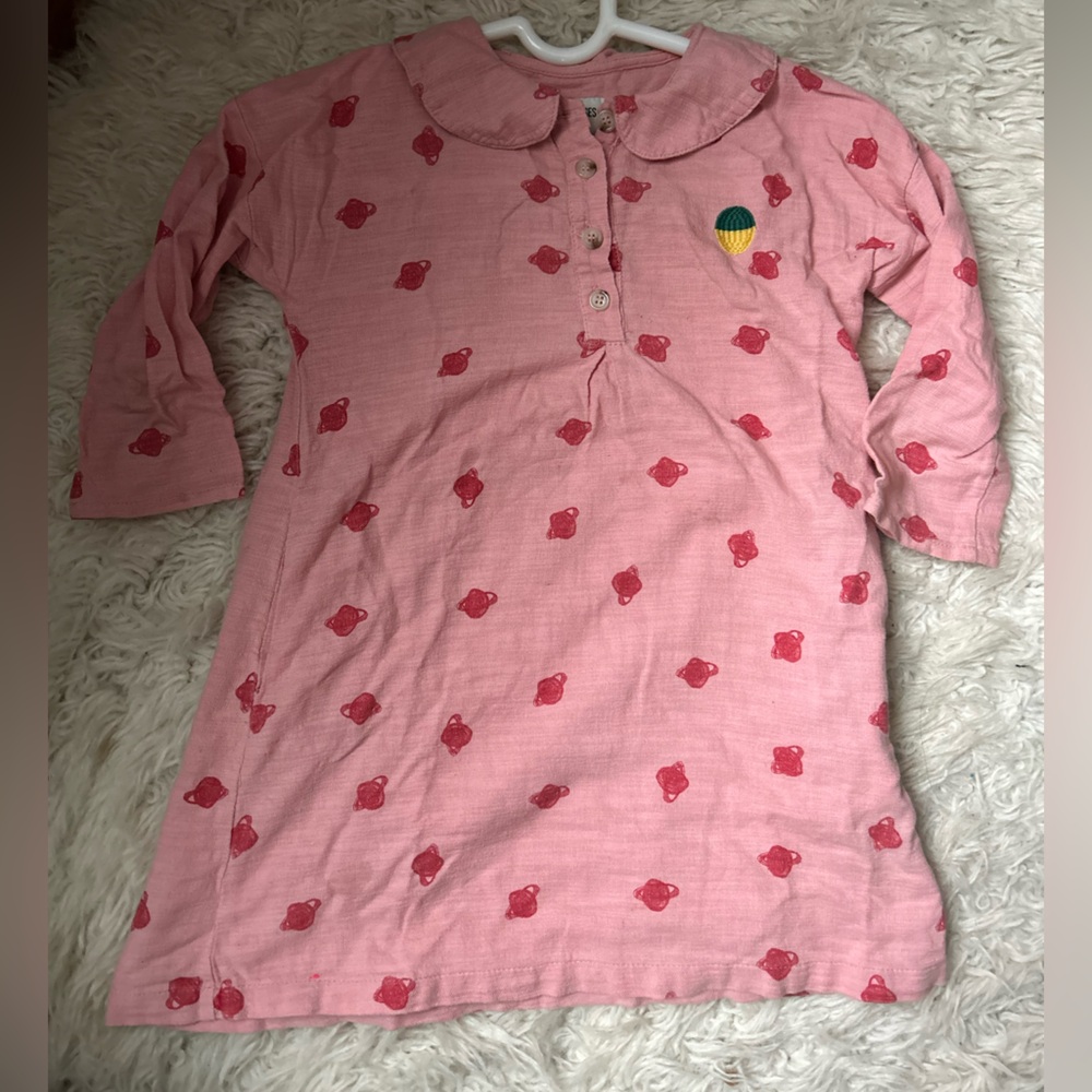 Bobo Choses pink space dress